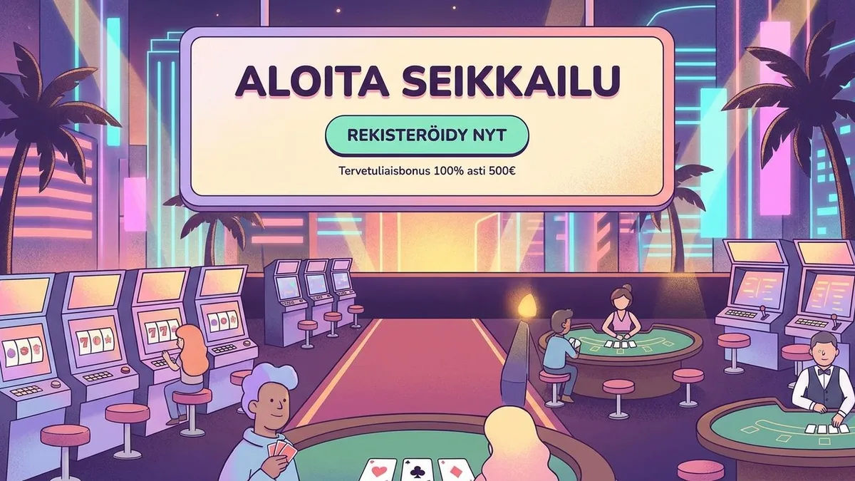 Rekisteröidy bonuksella