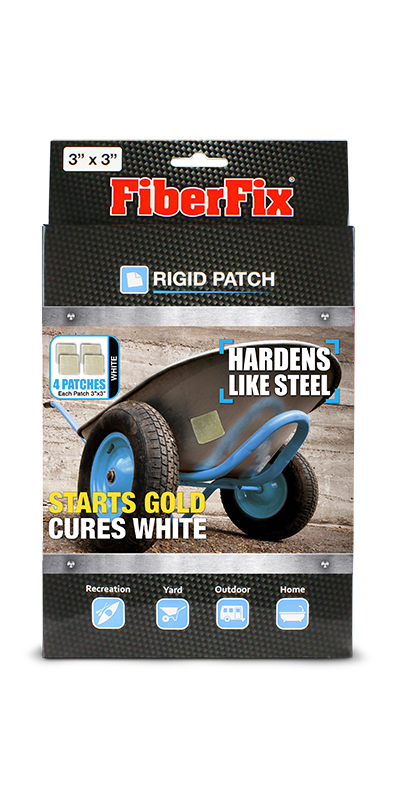 FiberFix Rigid Patch 7,5x7,5 cm paikkalappu